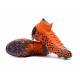 Nouveau Chaussures de football Nike Mercurial Superfly VI 360 Elite FG CR7 Noir Orange Blanc