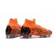 Nouveau Chaussures de football Nike Mercurial Superfly VI 360 Elite FG CR7 Noir Orange Blanc