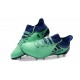 Chaussures de Football pour Hommes - Adidas X 17.1 FG Vert Aero Encre Vert