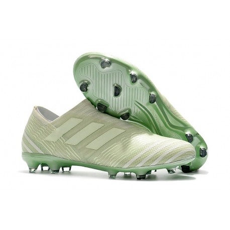 Chaussures Pour Hommes -Nouveau adidas Nemeziz 17+ 360 Agility FG Vert Aero