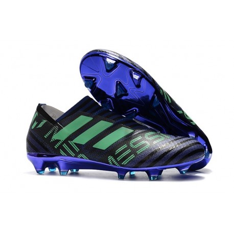 Chaussures Pour Hommes - Nouveau adidas Nemeziz 17+ 360 Agility FG Encre Vert Noir