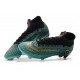 Nouveau Chaussures de football Nike Mercurial Superfly VI Club Ronaldo FG Jade Or Vif Noir