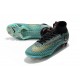 Nouveau Chaussures de football Nike Mercurial Superfly VI Club Ronaldo FG Jade Or Vif Noir