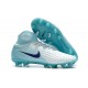 Nouvelles Crampons foot Nike Magista Obra II FG Blanc Bleu