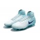 Nouvelles Crampons foot Nike Magista Obra II FG Blanc Bleu