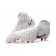 Nouvelles Chaussures de football Nike Magista Obra 2 FG Blanc Gris Métallique Carmin