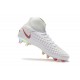 Nouvelles Chaussures de football Nike Magista Obra 2 FG Blanc Gris Métallique Carmin