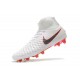 Nouvelles Chaussures de football Nike Magista Obra 2 FG Blanc Gris Métallique Carmin