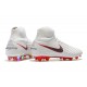 Nouvelles Chaussures de football Nike Magista Obra 2 FG Blanc Gris Métallique Carmin