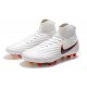 Nouvelles Chaussures de football Nike Magista Obra 2 FG Blanc Gris Métallique Carmin