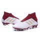 Nouvelles Crampons Foot adidas Predator 18+ FG Blanc Rouge