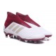 Nouvelles Crampons Foot adidas Predator 18+ FG Blanc Rouge