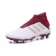 Nouvelles Crampons Foot adidas Predator 18+ FG Blanc Rouge