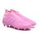 Nouvelles Crampons Foot adidas Predator 18+ FG Rose