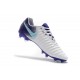 Chaussures pour Hommes Nike Tiempo Legend VII FG Blanc Violet