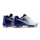 Chaussures pour Hommes Nike Tiempo Legend VII FG Blanc Violet