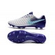 Chaussures pour Hommes Nike Tiempo Legend VII FG Blanc Violet
