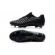 Chaussure pour Hommes Nike Tiempo Legend VII FG Tout Noir