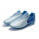 Chaussures Foot pour Hommes Nike Tiempo Legend VII FG Bleu Argent