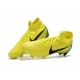 Nouveau Chaussures de football Nike Mercurial Superfly VI 360 Elite FG Jaune Noir