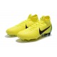 Nouveau Chaussures de football Nike Mercurial Superfly VI 360 Elite FG Jaune Noir