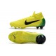 Nouveau Chaussures de football Nike Mercurial Superfly VI 360 Elite FG Jaune Noir