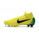 Nouveau Chaussures de football Nike Mercurial Superfly VI 360 Elite FG Jaune Noir