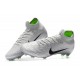 Nouveau Chaussures de football Nike Mercurial Superfly VI 360 Elite FG Gris Argent