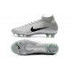 Nouveau Chaussures de football Nike Mercurial Superfly VI 360 Elite FG Gris Argent