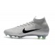 Nouveau Chaussures de football Nike Mercurial Superfly VI 360 Elite FG Gris Argent