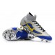 Nouveau Chaussures de football Nike Mercurial Superfly VI 360 Elite FG Argent Bleu Jaune