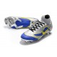 Nouveau Chaussures de football Nike Mercurial Superfly VI 360 Elite FG Argent Bleu Jaune