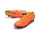 Chaussures de Football - Nike Mercurial Vapor XII Elite FG Orange Noir