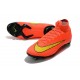 Nouveau Chaussures de football Nike Mercurial Superfly VI 360 Elite FG Orange Jaune