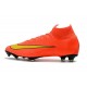 Nouveau Chaussures de football Nike Mercurial Superfly VI 360 Elite FG Orange Jaune