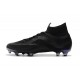 Nouveau Chaussures de football Nike Mercurial Superfly VI 360 Elite FG Tout Noir