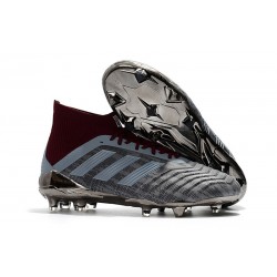 Nouvelles Crampons Football adidas Paul Pogba Predator 18.1 FG Iron Metallic