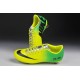 Nouveau Crampons Nike Mercurial Vapor 9 FG Jaune vert Noir