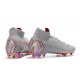 Nouveau Chaussures de football Nike Mercurial Superfly VI 360 Elite FG Gris Rouge