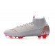 Nouveau Chaussures de football Nike Mercurial Superfly VI 360 Elite FG Gris Rouge