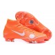 Nouveau Chaussures de football Nike Mercurial Superfly VI 360 Elite FG Orange Blanc Bleu Jaune Off-White For Nike