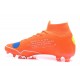 Nouveau Chaussures de football Nike Mercurial Superfly VI 360 Elite FG Orange Blanc Bleu Jaune Off-White For Nike