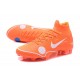 Nouveau Chaussures de football Nike Mercurial Superfly VI 360 Elite FG Orange Blanc Bleu Jaune Off-White For Nike