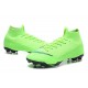 Nouveau Chaussures de football Nike Mercurial Superfly VI 360 Elite FG Vert Noir