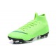 Nouveau Chaussures de football Nike Mercurial Superfly VI 360 Elite FG Vert Noir