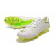Chaussures de Football pour Hommes Nike Hypervenom Phantom III Elite FG Blanc Gris Métallique Volt