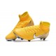 Nouveau Chaussures de football Nike Mercurial Superfly VI 360 Elite FG Jaune Amarillo Noir Blanc