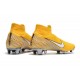 Nouveau Chaussures de football Nike Mercurial Superfly VI 360 Elite FG Jaune Amarillo Noir Blanc