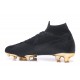 Nouveau Chaussures de football Nike Mercurial Superfly VI 360 Elite FG Or Noir