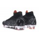 Nouveau Chaussures de football Nike Mercurial Superfly VI 360 Elite FG CR7 Argent Noir